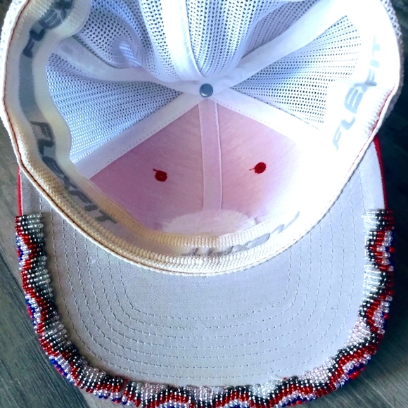 Hand Beaded KOLOA Surf Company FlexFit - Picture 6 of 8